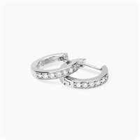 Orecchini Mabina in Argento Diamante Lab Grown 0.025 Ct 563989 - 563989